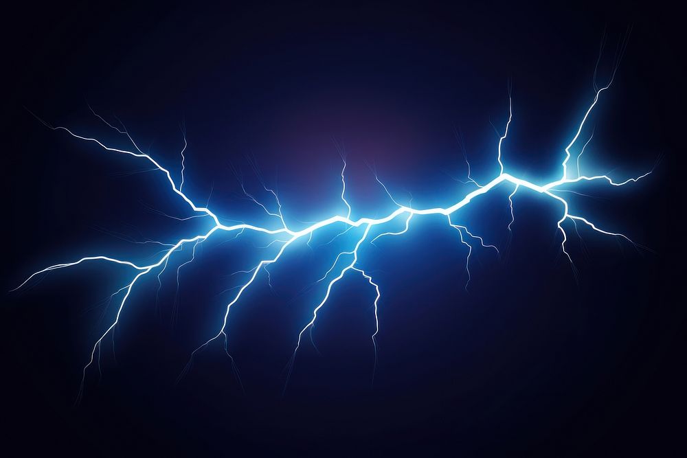 Lightning animation thunderstorm electricity backgrounds. 