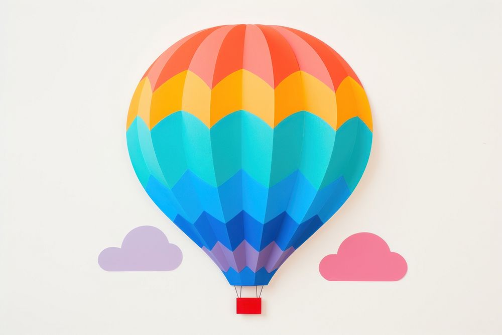 Balloon balloon aircraft vehicle. AI generated Image by rawpixel.