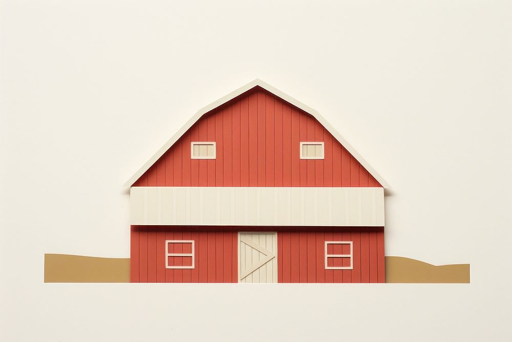 Barn barn architecture building. AI generated Image by rawpixel.