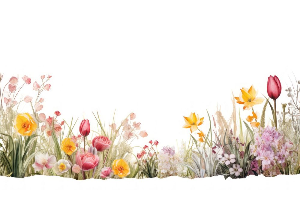 Spring outdoors flower plant. AI generated Image by rawpixel.
