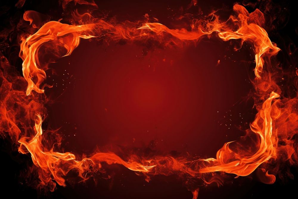 Fire frame fire backgrounds bonfire. 