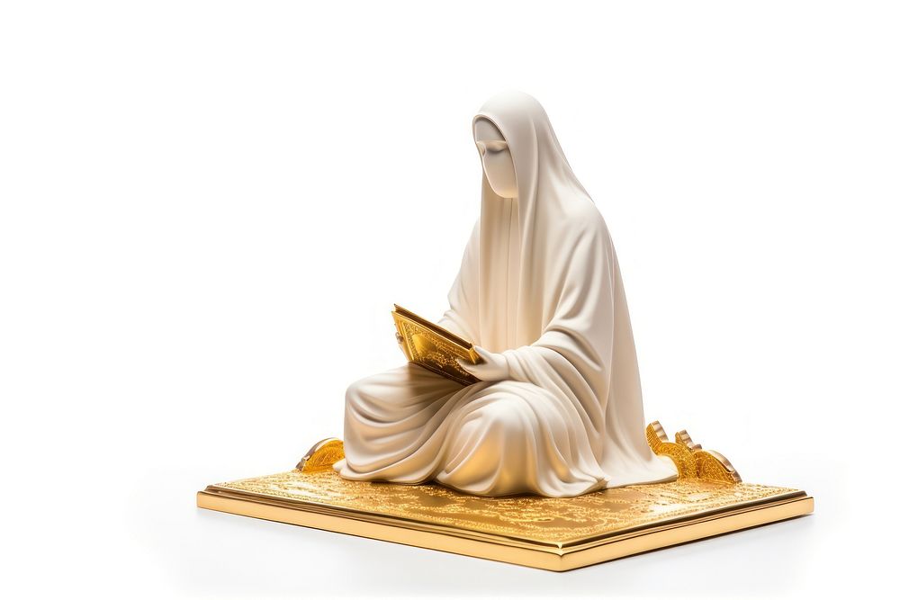 God figurine statue white. AI generated Image by rawpixel.