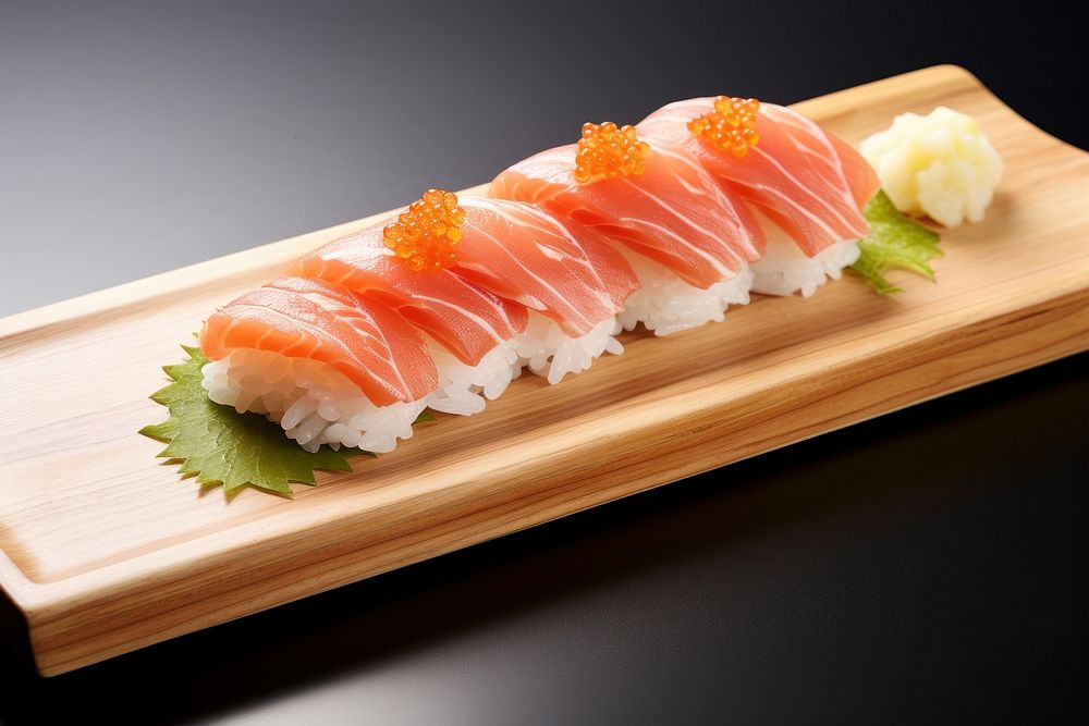 Sushi food rice meal. AI generated Image by rawpixel.