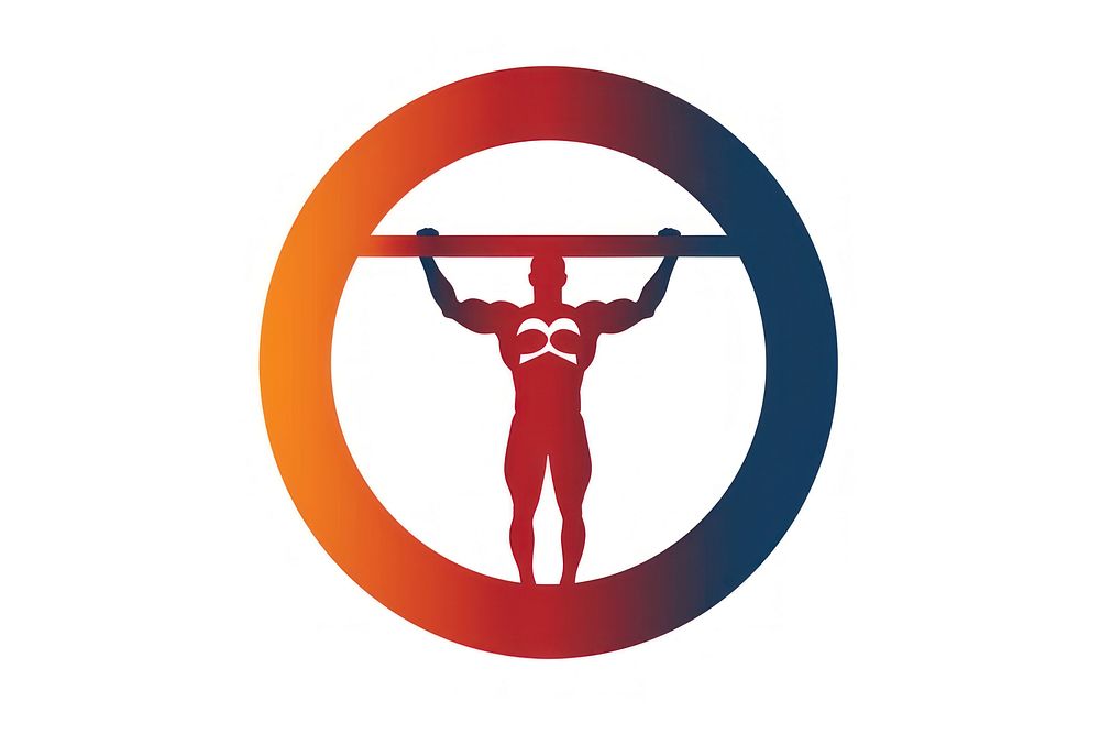 Gym sports symbol person. AI generated Image by rawpixel.