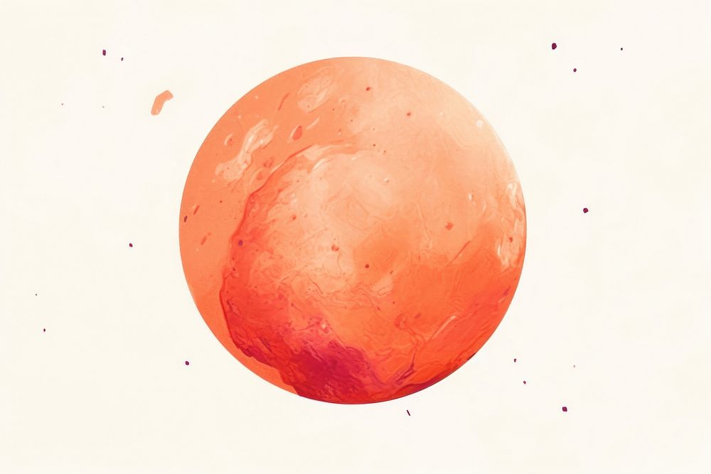 Planet mars space astronomy outdoors. AI generated Image by rawpixel.