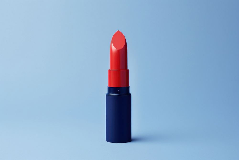 Lipstick cosmetics red bottle. AI generated Image by rawpixel.