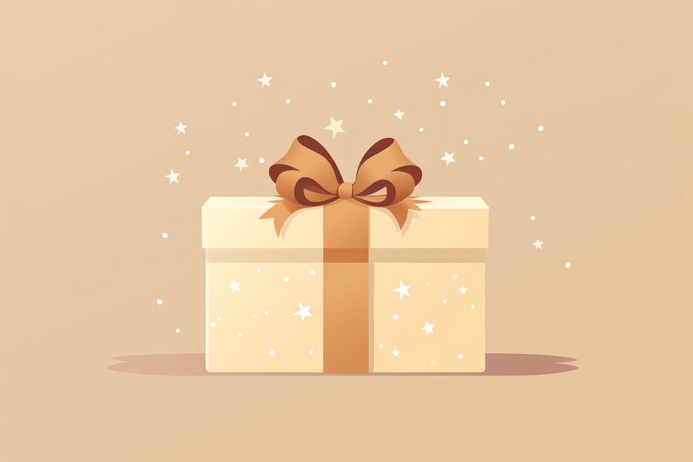 Happy new year gift box celebration. AI generated Image by rawpixel.