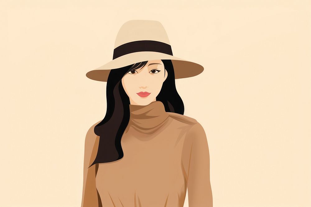 Autumn outfit portrait adult woman. AI generated Image by rawpixel.
