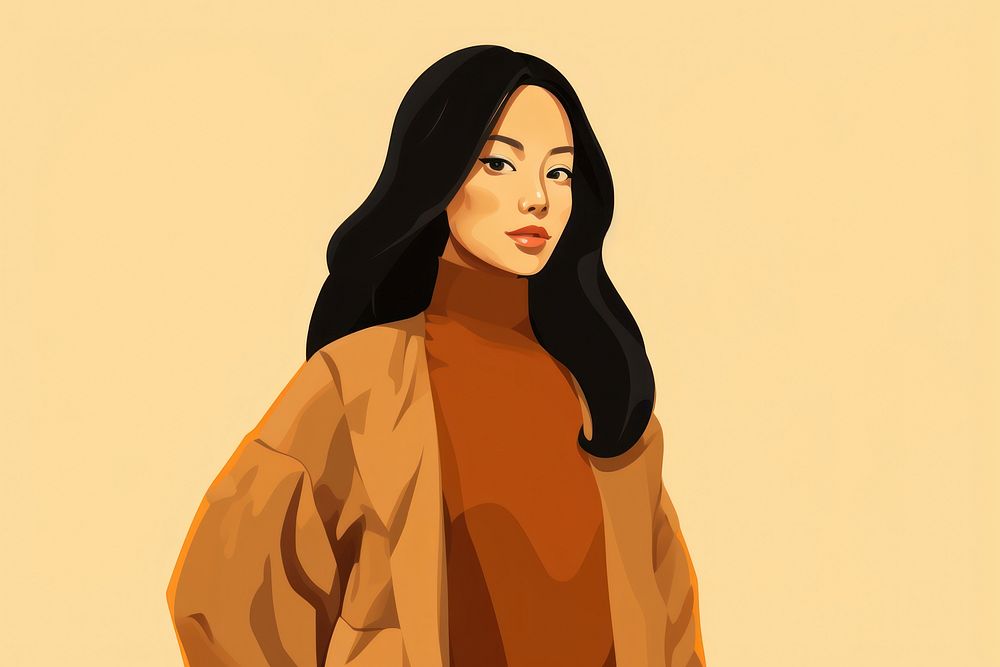 Autumn portrait fashion adult. AI generated Image by rawpixel.