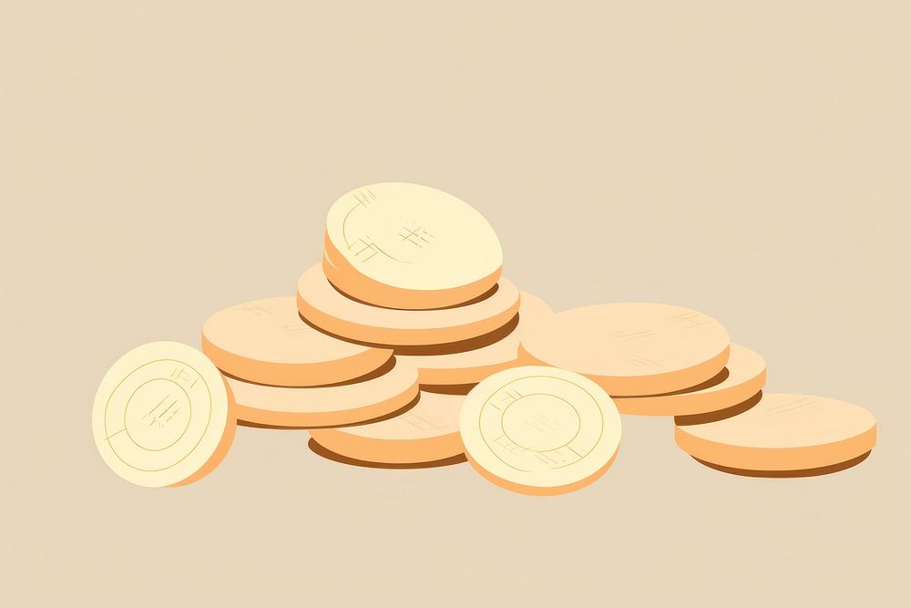 Coins investment currency savings. AI generated Image by rawpixel.