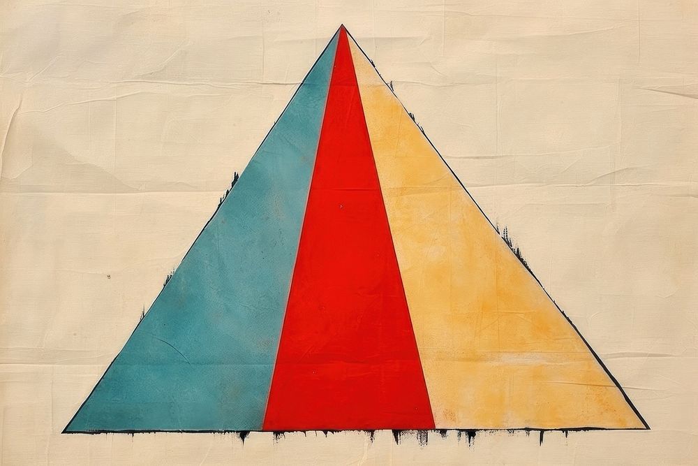 Tent pyramid art architecture. AI generated Image by rawpixel.