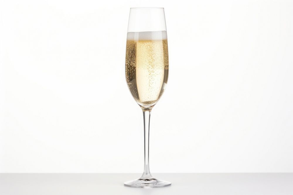 Champagne glass champagne drink wine. AI generated Image by rawpixel.