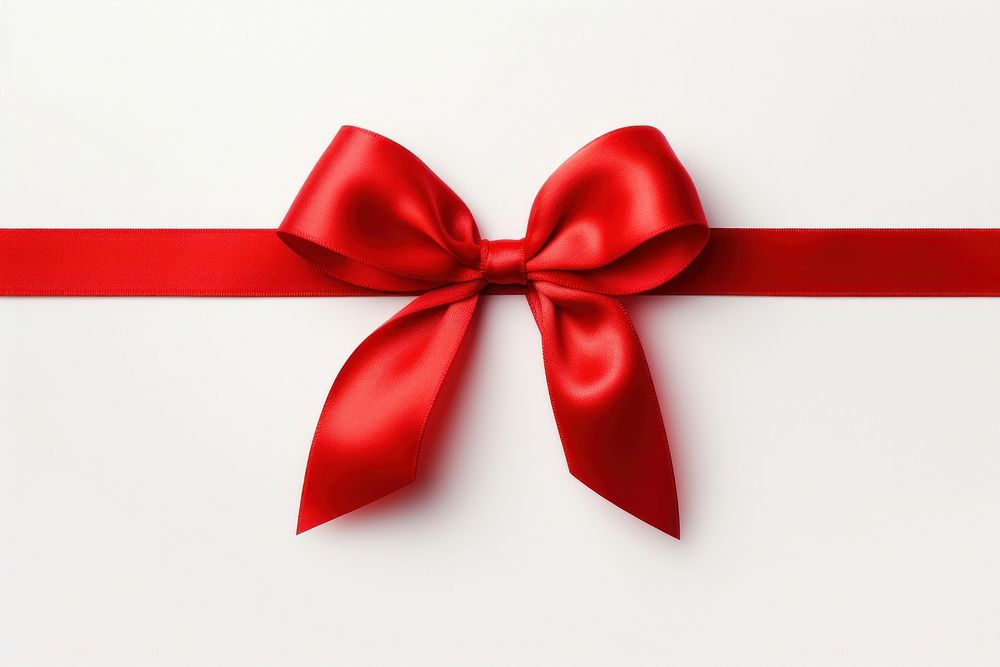 Red ribbon backgrounds celebration anniversary. AI generated Image by rawpixel.