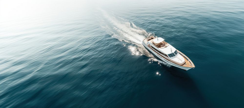 Boat vehicle cruise yacht. AI generated Image by rawpixel. 