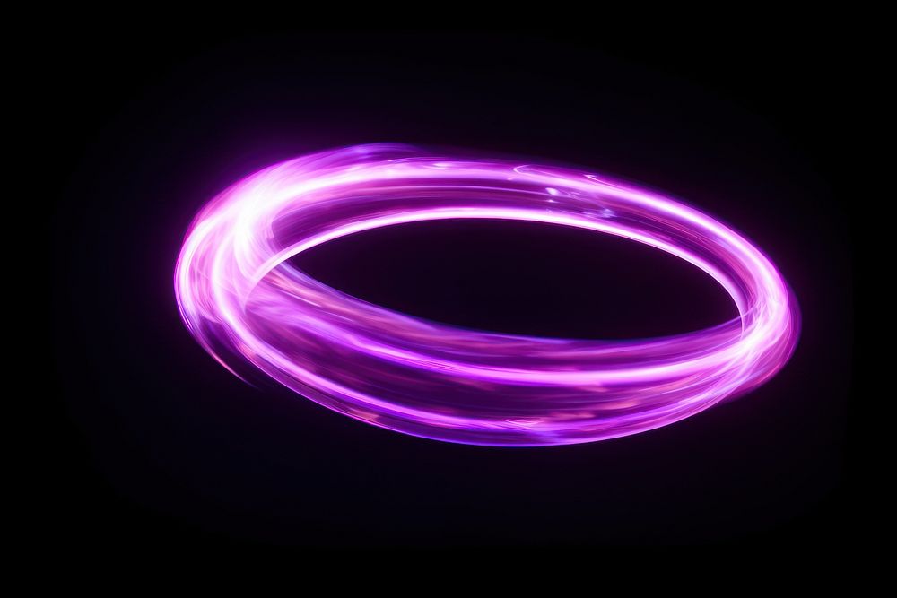 Speed light effect purple jewelry night. AI generated Image by rawpixel.