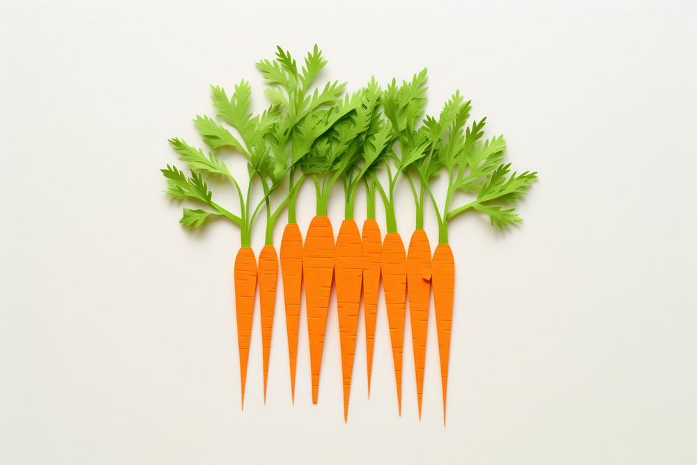 Sliced carrots vegetable plant herbs. AI generated Image by rawpixel.