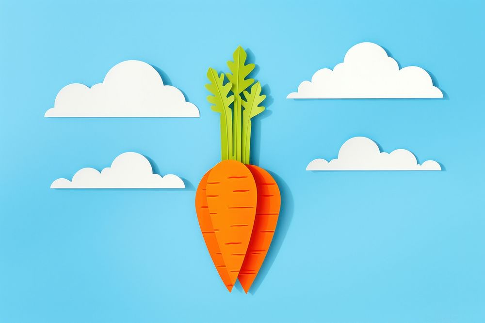 Sliced carrots vegetable plant food. AI generated Image by rawpixel.