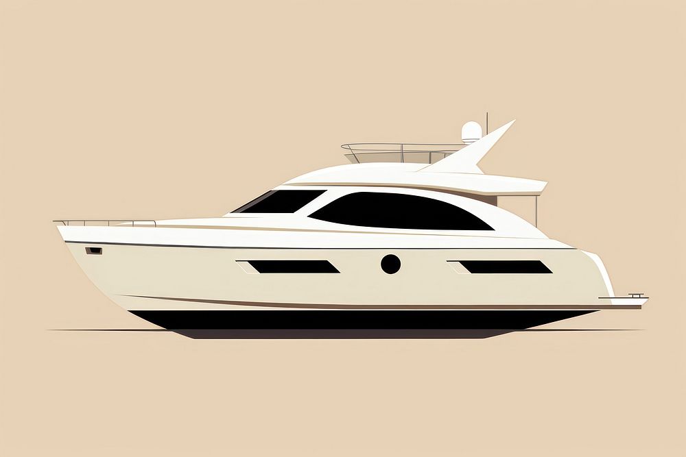 Yatch vehicle yacht boat. AI generated Image by rawpixel.