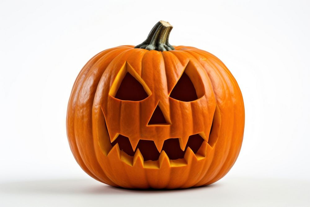 Halloween pumpkin vegetable spooky food. AI generated Image by rawpixel.