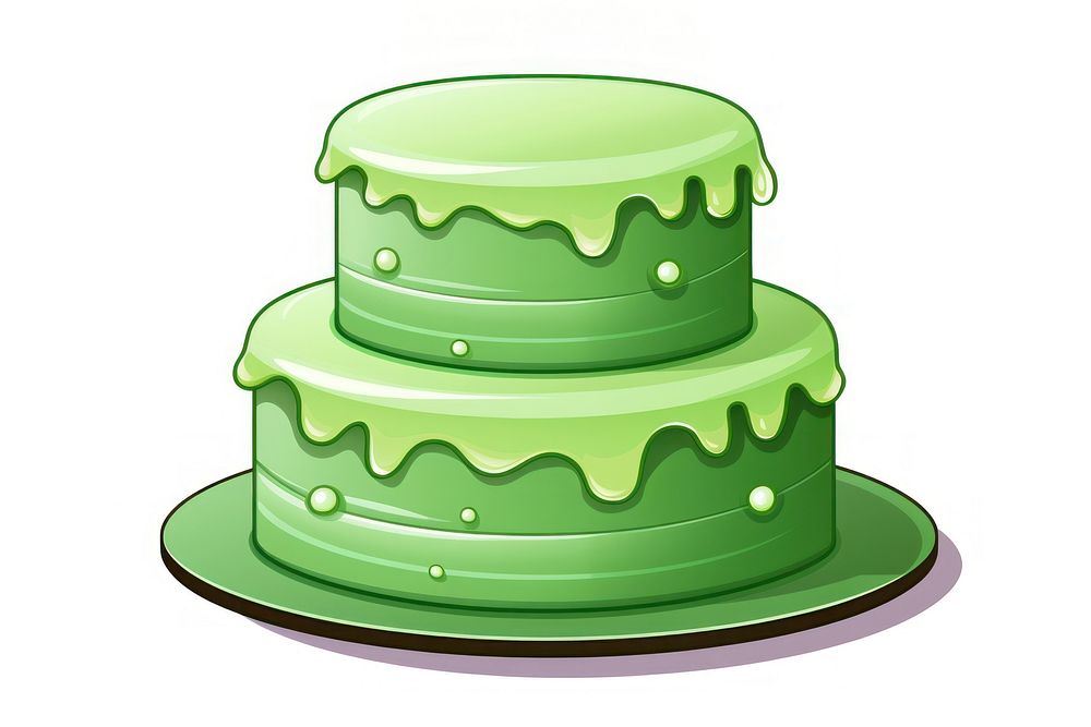 Cake dessert cartoon icing. AI generated Image by rawpixel.