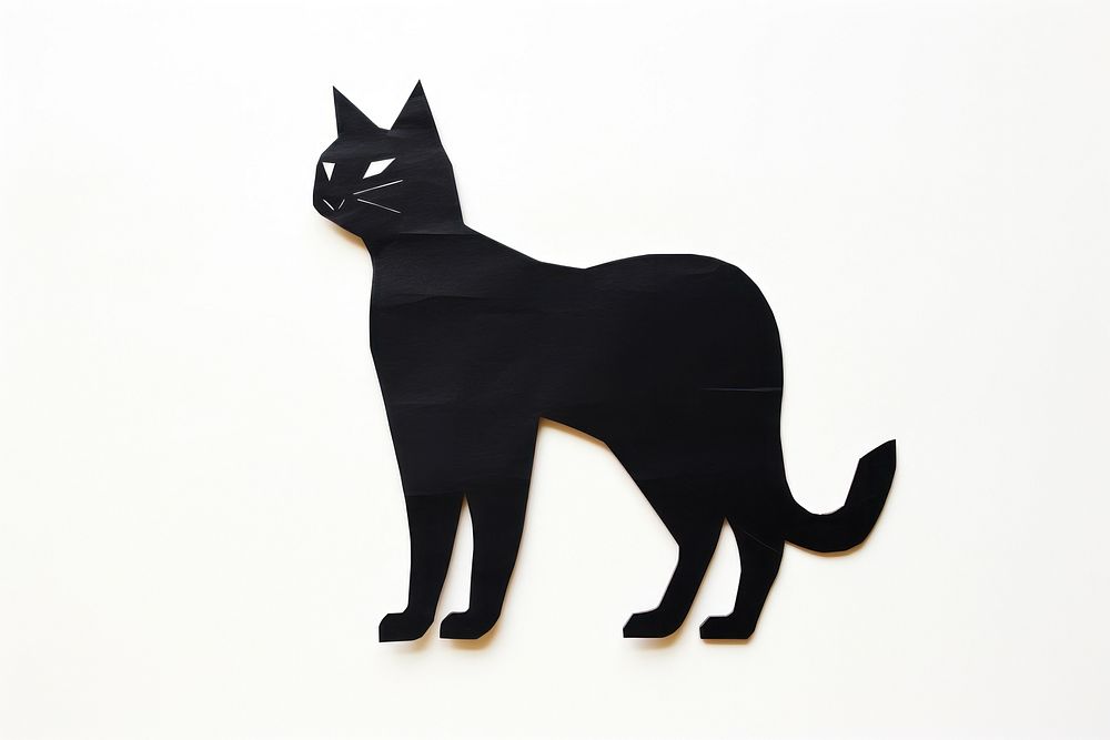 Black cat mammal animal pet. AI generated Image by rawpixel.