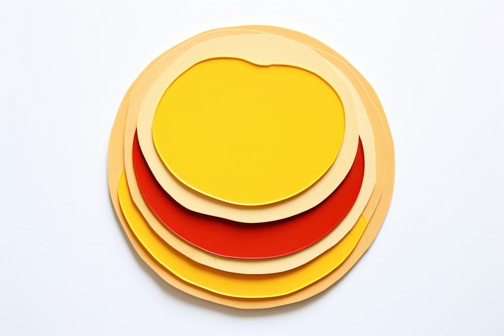 Pancake white background simplicity circle. AI generated Image by rawpixel.