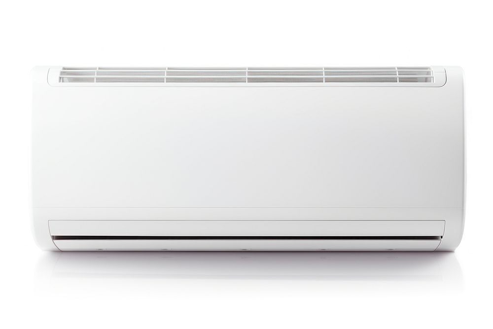 Modern air conditioner white background architecture technology. AI generated Image by rawpixel.