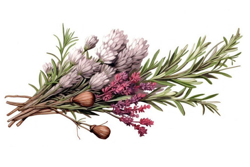 Herbs lavender flower plant. AI generated Image by rawpixel.