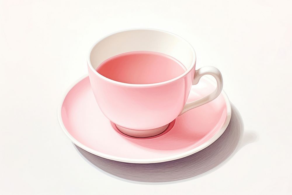 Tea saucer drink cup. AI generated Image by rawpixel.