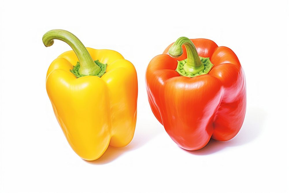 Bell peppers vegetable plant food. AI generated Image by rawpixel.