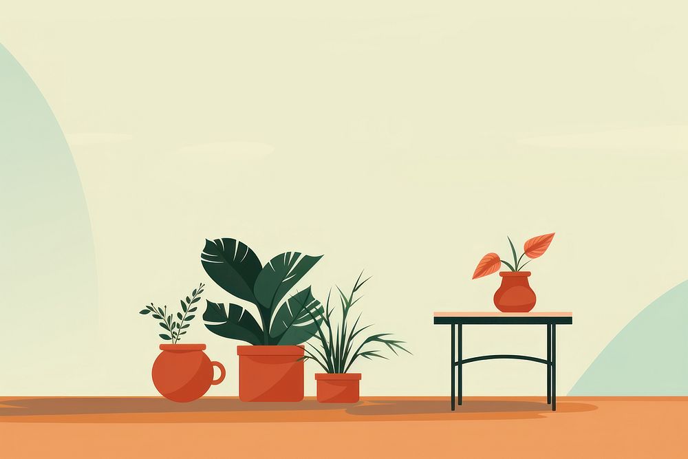 Gardening furniture gardening table. AI generated Image by rawpixel.