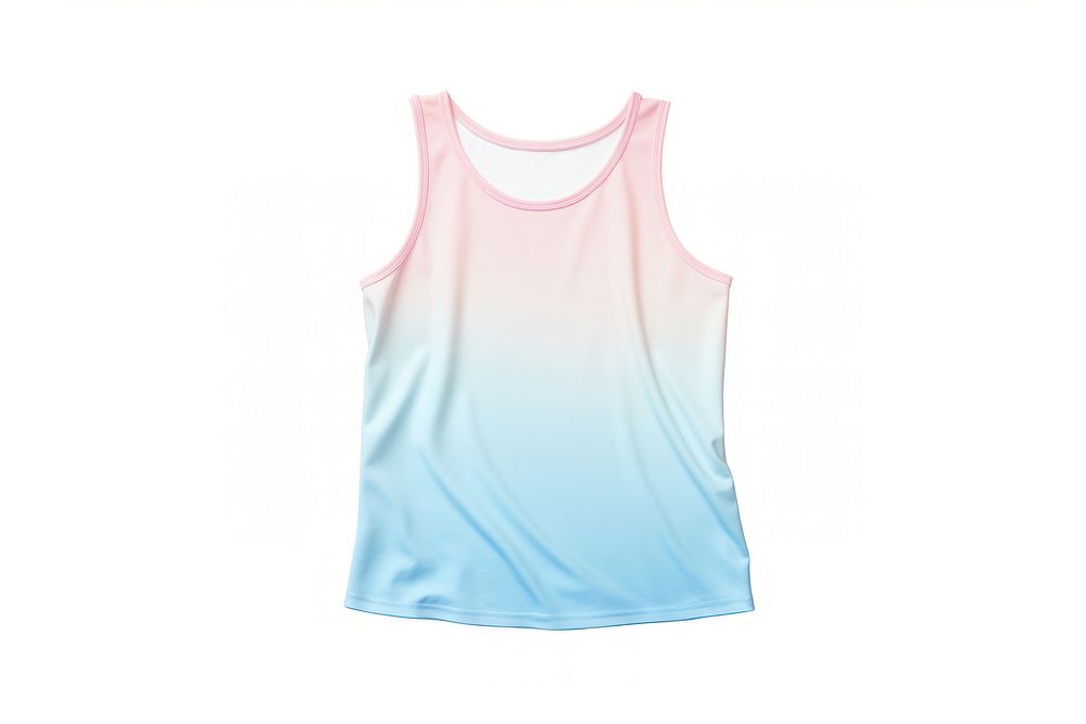 Tank top white background coathanger sportswear. AI generated Image by rawpixel.