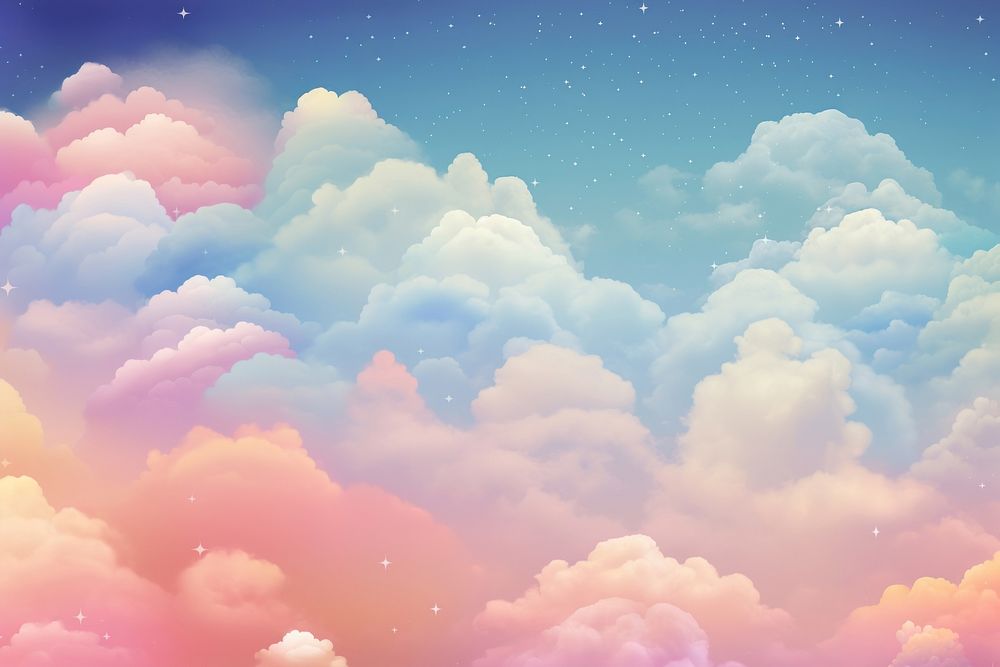 Wallpaper cloud outdoors rainbow. 