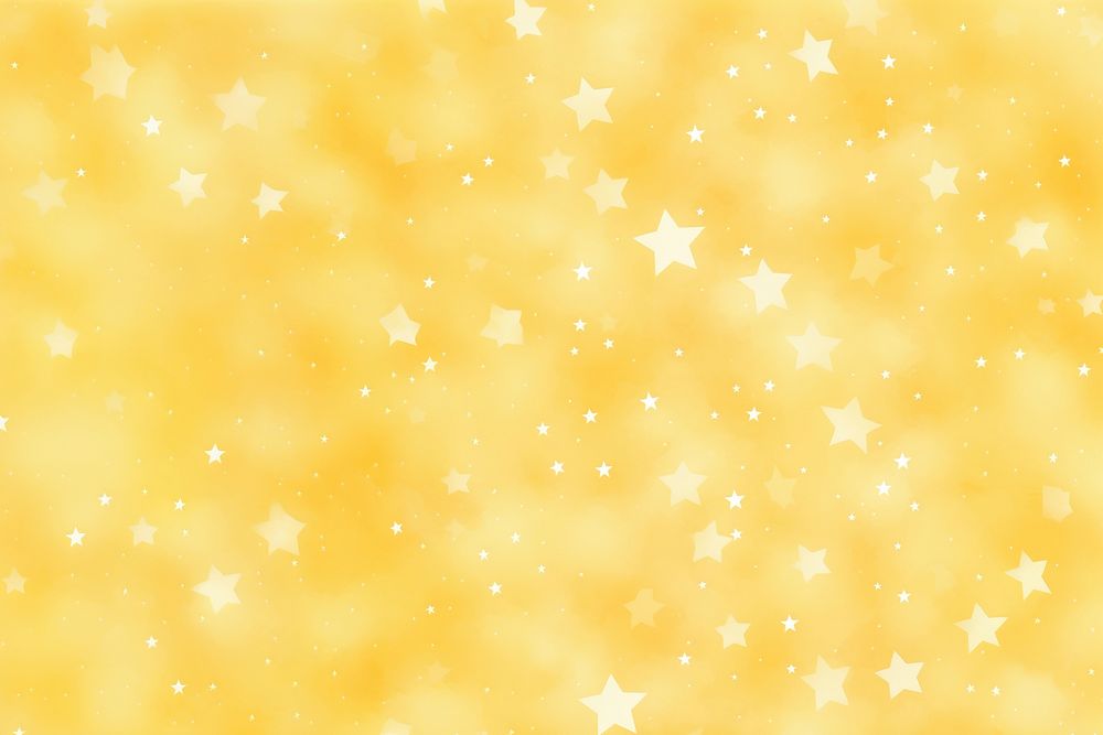 Wallpaper pattern texture yellow star. 