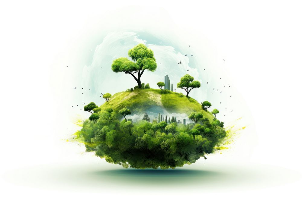 World Environment Day landscape outdoors nature. AI generated Image by rawpixel.