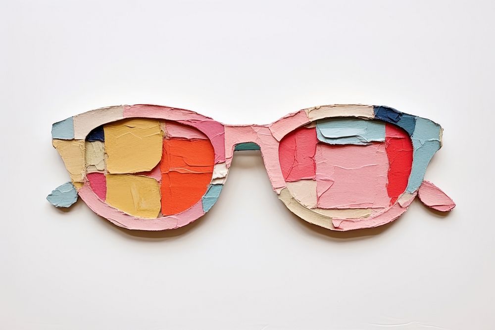 Sunglasses art accessories creativity. AI generated Image by rawpixel.