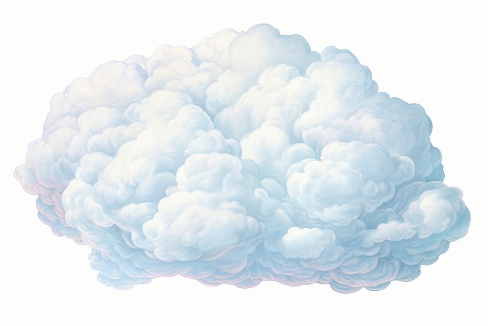 Cloud 2D backgrounds nature white. AI generated Image by rawpixel.