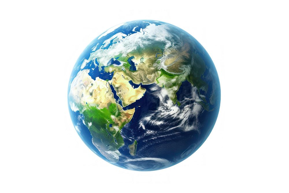 Earth png planet space globe. AI generated Image by rawpixel.