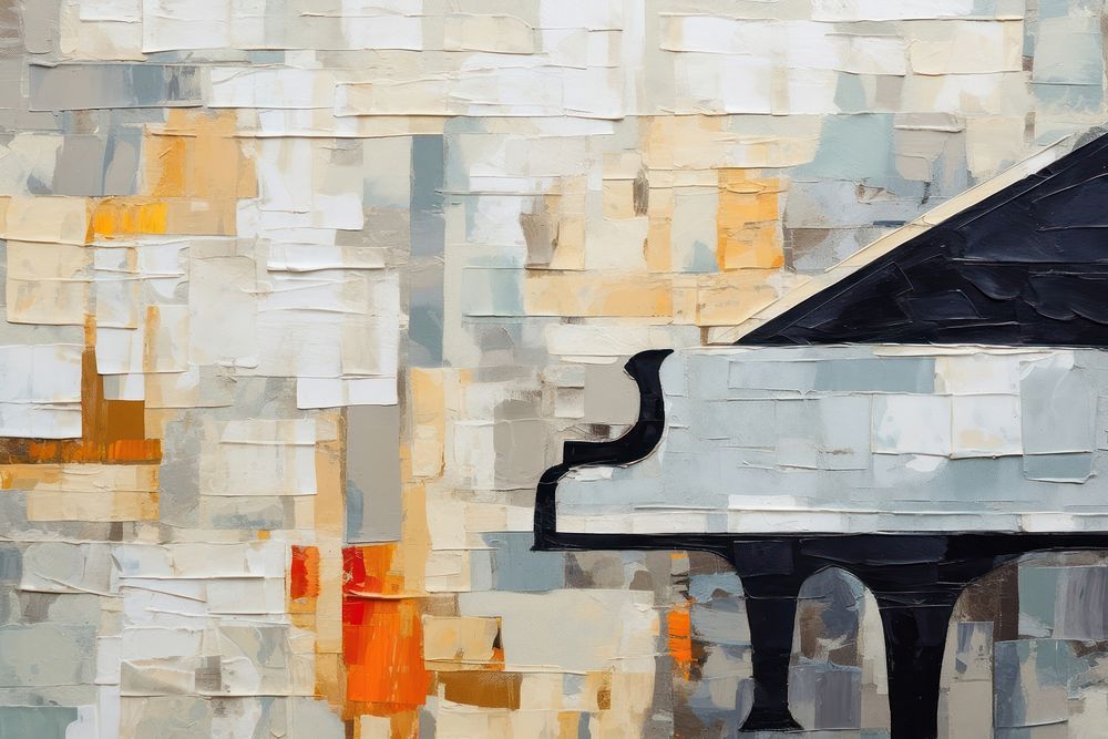 Piano art backgrounds keyboard. 