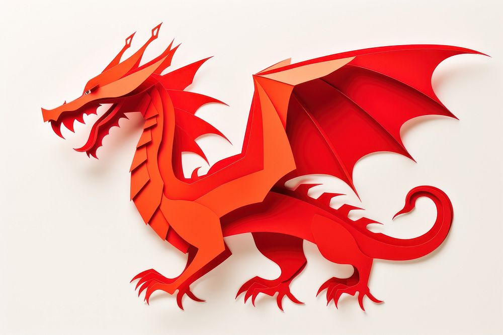 Red dragon representation creativity dynamite. AI generated Image by rawpixel.