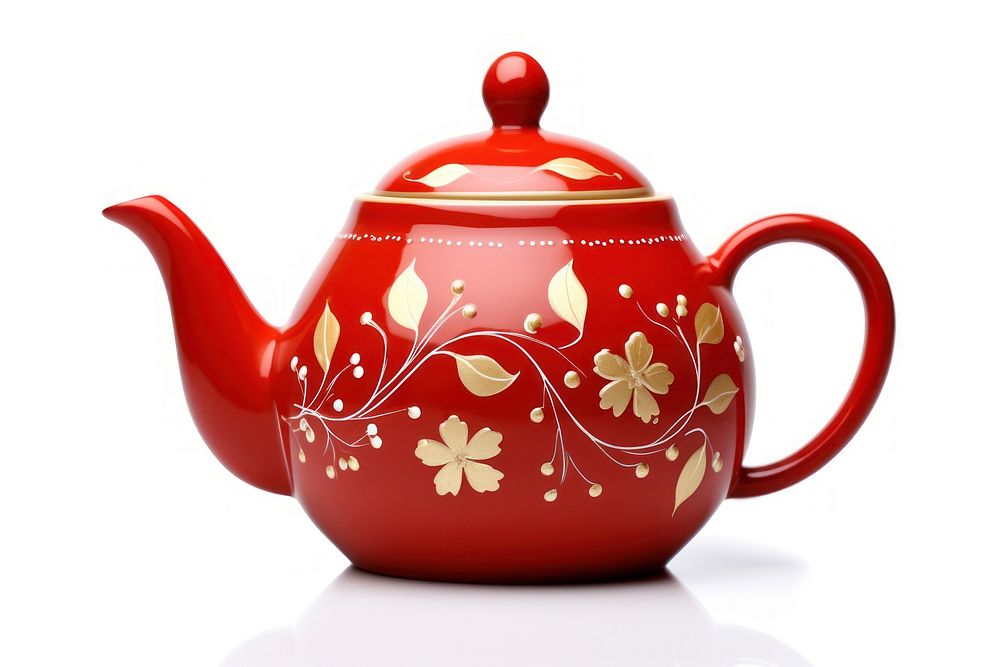Teapot porcelain tableware freshness. AI generated Image by rawpixel.