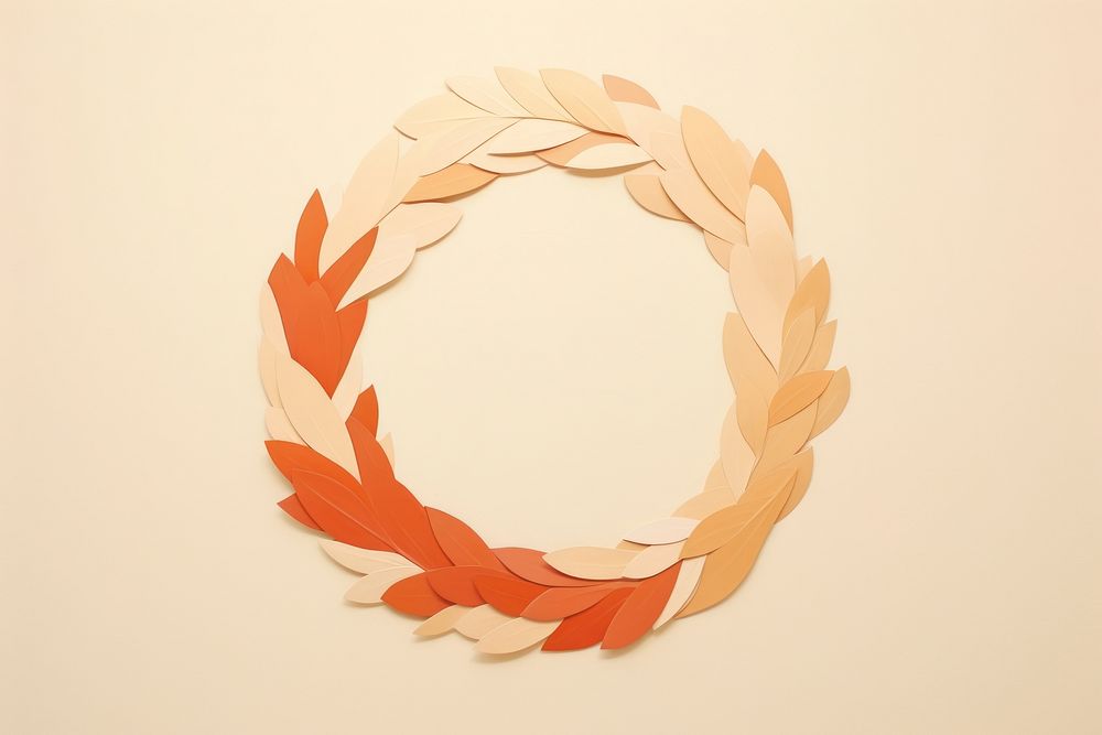 Autumn wreath art craft celebration. AI generated Image by rawpixel.