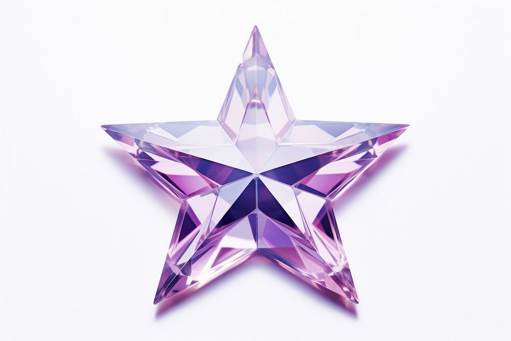 Star jewelry white background accessories. AI generated Image by rawpixel.