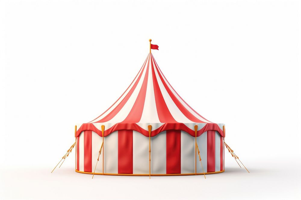 Carnival circus tent recreation. AI generated Image by rawpixel.