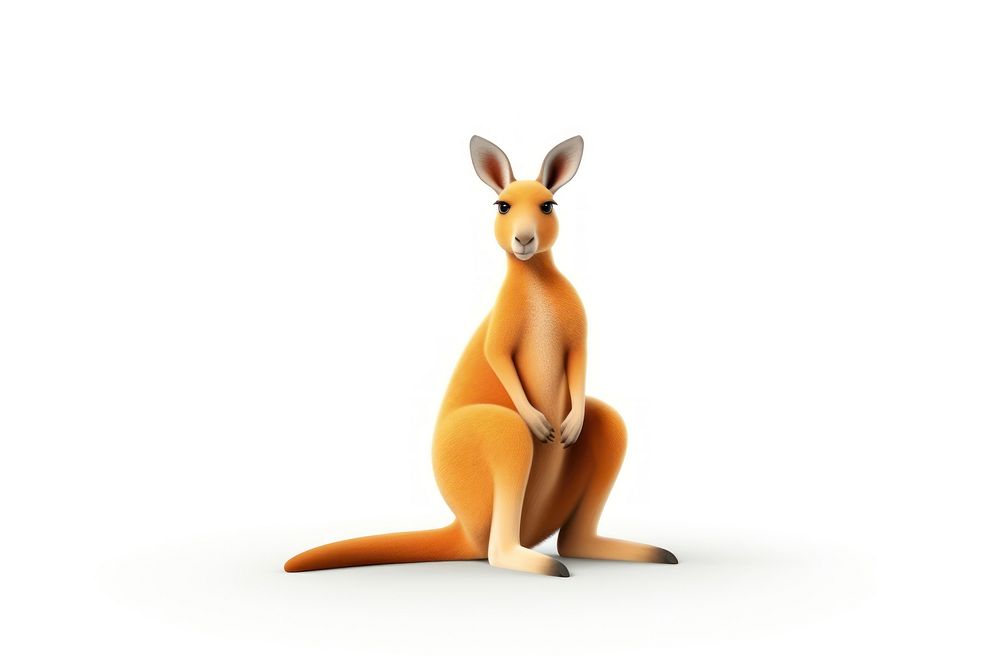 Australia kangaroo wallaby mammal. AI generated Image by rawpixel.
