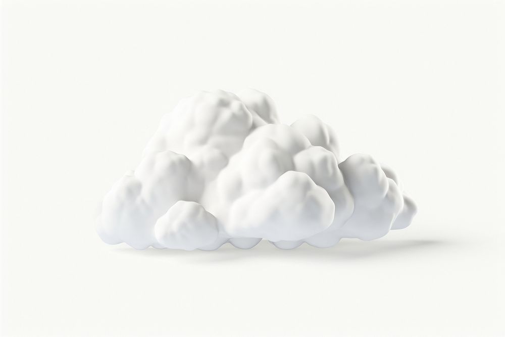 White cloud white background porcelain iceberg. AI generated Image by rawpixel.