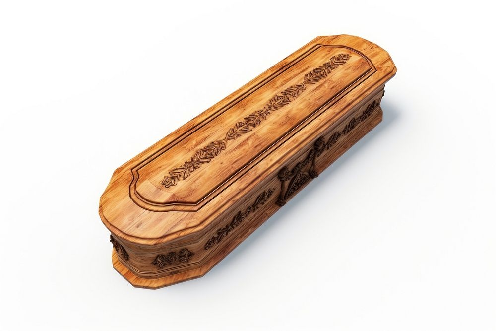 Wood coffin white background currency dynamite. AI generated Image by rawpixel.