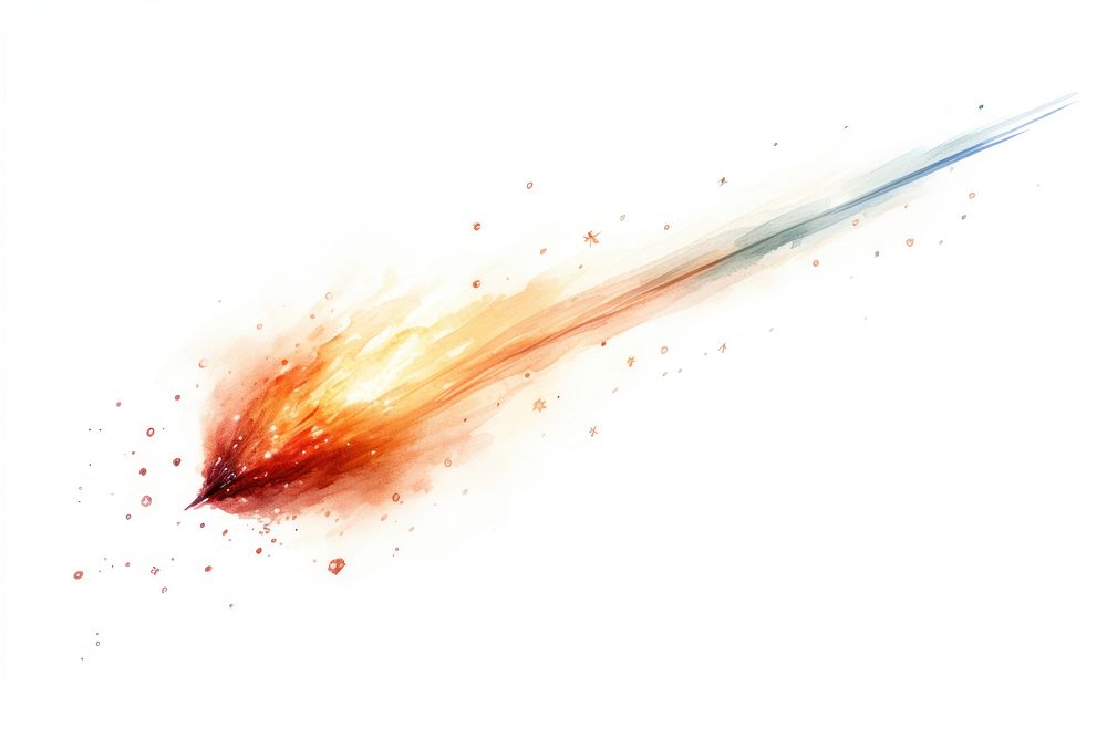 Star comet splattered misfortune. AI generated Image by rawpixel.