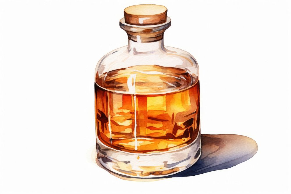 Whisky bottle drink refreshment. AI generated Image by rawpixel.