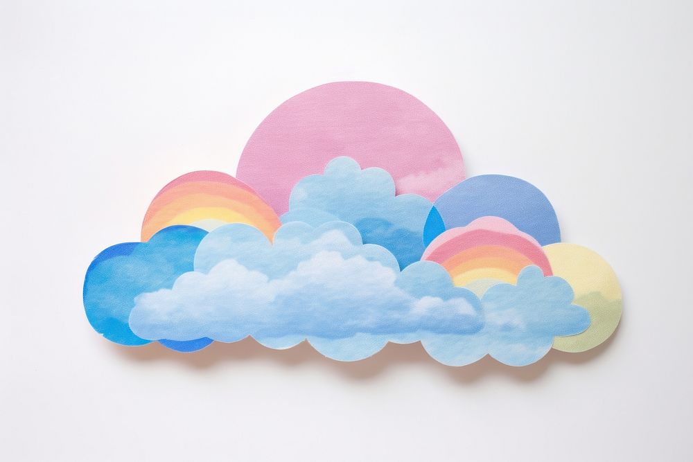 Cloud art nature creativity. AI generated Image by rawpixel.